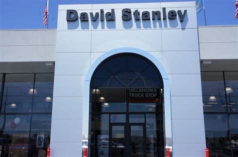 David stanley midwest city - David Stanley Dodge is the name you can trust for great used cars and new Chrysler, Jeep, Dodge, ... Jeep, RAM, and used car dealership that you're seeking. Located in Midwest City, OK, we are near Oklahoma City, OK, Del City, OK, Nicoma Park, OK, Choctaw, OK, Moore, OK, Jones, OK, and Nichols Hills, OK. Earning your business is our top ...